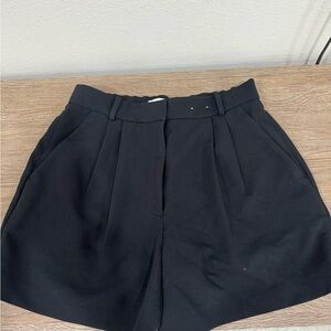 Abercrombie & Fitch Black High Waist Shorts